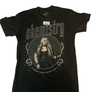 Black Kelly Clarkson Concert T-Shirt